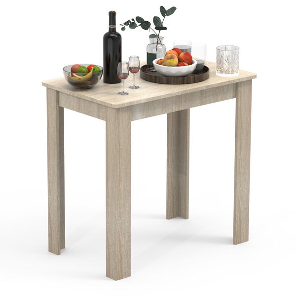 Produktbild: Holz Esstisch K&uuml;chentisch Esal 80 x 50 cm