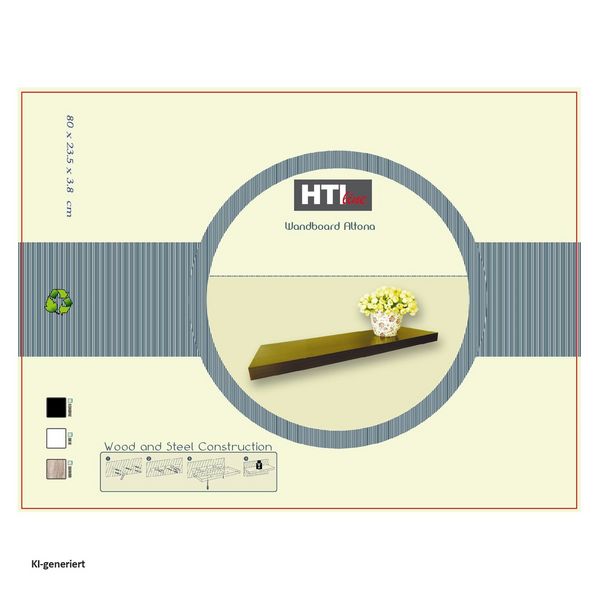 Produktbild: HTI-Living Wandboard Altona 80 Wandboard Altona 80