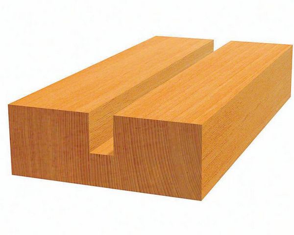 Produktbild: Bosch Accessories 2608628387 Nutfr&auml;ser Hartmetall L&auml;nge 51 mm Produktabmessung, &Oslash; 15 mm Schaftdurchmesser 8 mm
