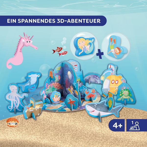 Produktbild: 3D-Puzzle-Spielwelt Unterwasser