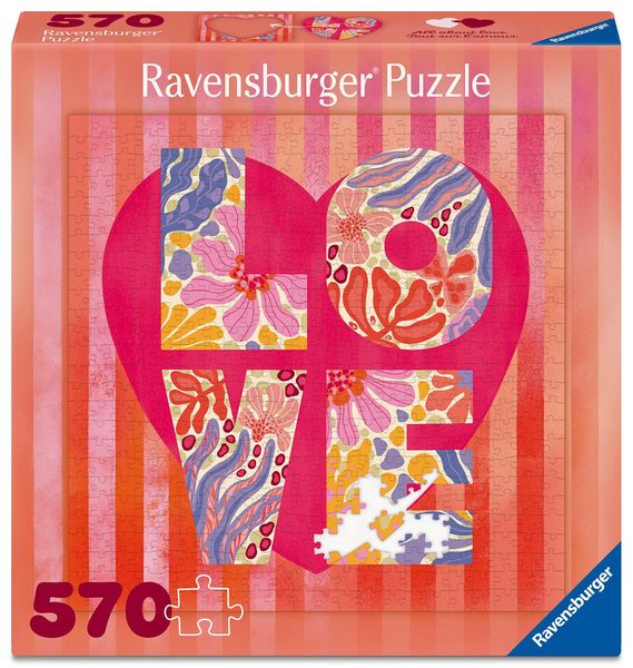 570 Teile - Herz voller Liebe
