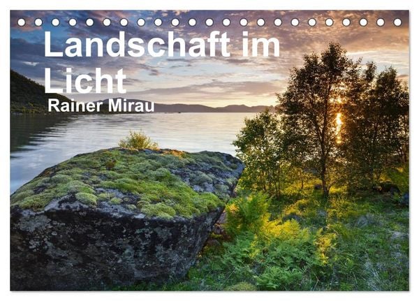 Produktbild: Landschaft im Licht (Tischkalender 2026 DIN A5 quer), CALVENDO Monatskalender