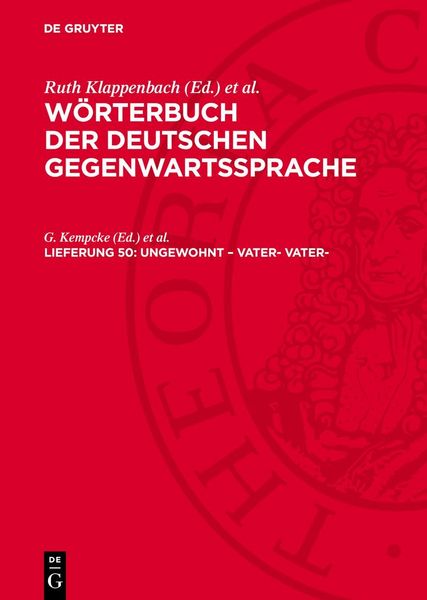 Produktbild: Ungewohnt &ndash; Vater- vater-