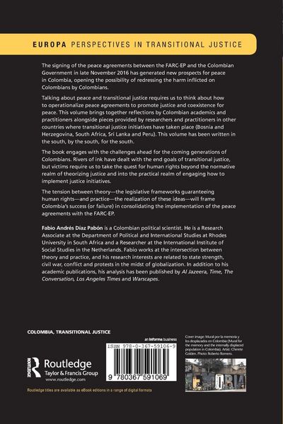 Produktbild: Truth, Justice and Reconciliation in Colombia
