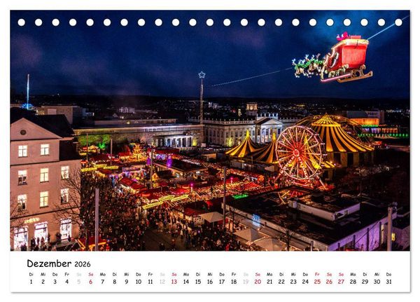Fotogenes Nordhessen (Tischkalender 2026 DIN A5 quer), CALVENDO Monatskalender