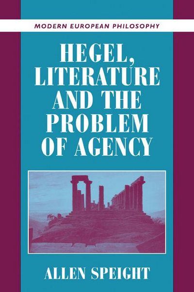 Produktbild: Hegel, Literature, and the Problem of Agency