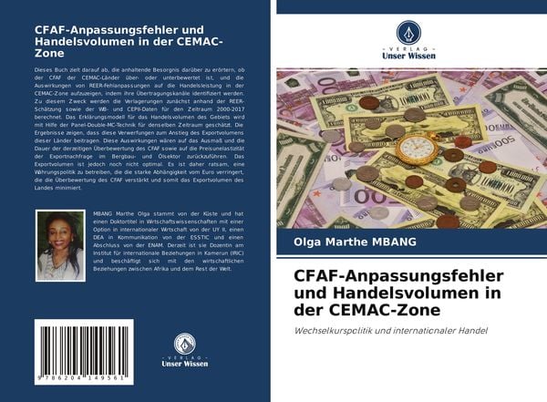 CFAF-Anpassungsfehler und Handelsvolumen in der CEMAC-Zone, Taschenbuch von Olga Marthe Mbang, Verlag Unser Wissen, 9786204149561
