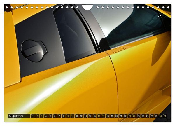 Produktbild: DER GELBE STIER - Lamborghini Murci&eacute;lago (Wandkalender 2025 DIN A4 quer), CALVENDO Monatskalender