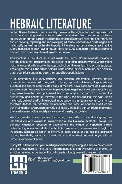 Produktbild: Hebraic Literature