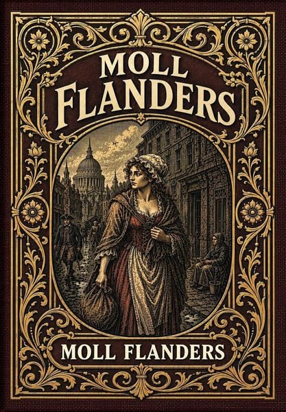 Produktbild: Moll Flanders (Golden Monarch Collector's Edition) (Case Laminate Hardcover with Jacket)