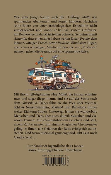 Produktbild: Die phantastischen Abenteuer des Malte Blomberg