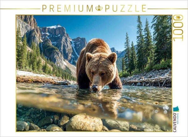 Produktbild: CALVENDO Puzzle K&uuml;hles frisches Wasser l&ouml;scht den Durst | 1000 Teile Lege-Gr&ouml;&szlig;e 64x48cm Foto-Puzzle f&uuml;r gl&uuml;ckliche Stunden