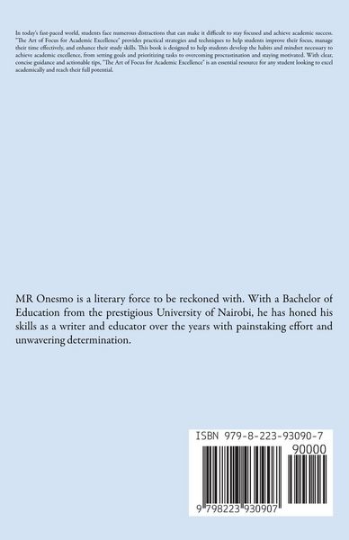 Produktbild: The Art Of Focus For Academics Excellence