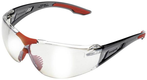 Produktbild: Honeywell 1035641 Schutzbrille Transparent, Rot