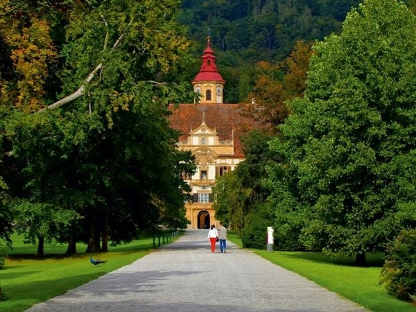 Produktbild: CALVENDO Puzzle Schloss Eggenberg | 1000 Teile Lege-Gr&ouml;&szlig;e 64x48cm Foto-Puzzle f&uuml;r gl&uuml;ckliche Stunden