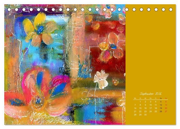 Produktbild: Blumenduft (Tischkalender 2026 DIN A5 quer), CALVENDO Monatskalender