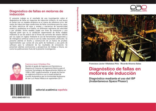 Produktbild: Diagn&oacute;stico de fallas en motores de inducci&oacute;n