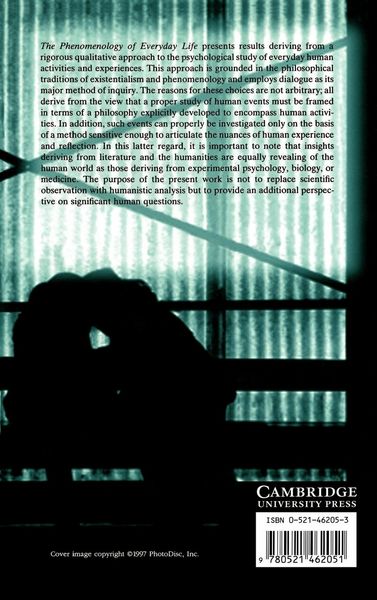 Produktbild: The Phenomenology of Everyday Life
