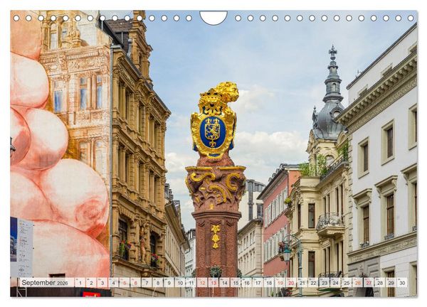 Produktbild: Wiesbaden Impressionen (Wandkalender 2026 DIN A4 quer), CALVENDO Monatskalender