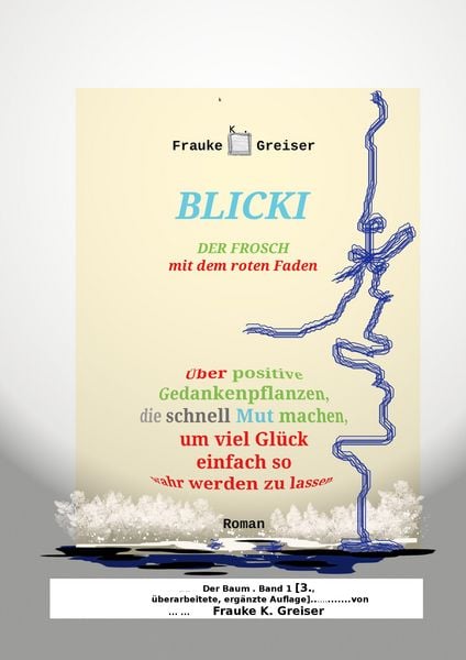 Produktbild: Blicki, der Frosch mit dem roten Faden [3., &uuml;berarbeitete, erg&auml;nzte Auflage]