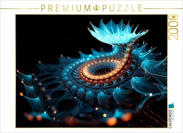 Produktbild: CALVENDO Puzzle Organische Fibonacci Struktur | 2000 Teile Lege-Gr&ouml;&szlig;e 90x67cm Foto-Puzzle f&uuml;r gl&uuml;ckliche Stunden
