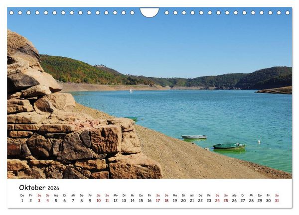 Produktbild: Der Edersee - Das Paradies in Nordhessen (Wandkalender 2026 DIN A4 quer), CALVENDO Monatskalender