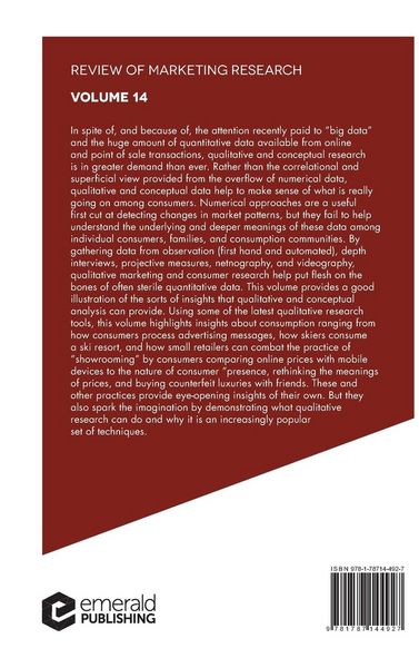 Produktbild: Qualitative Consumer Research