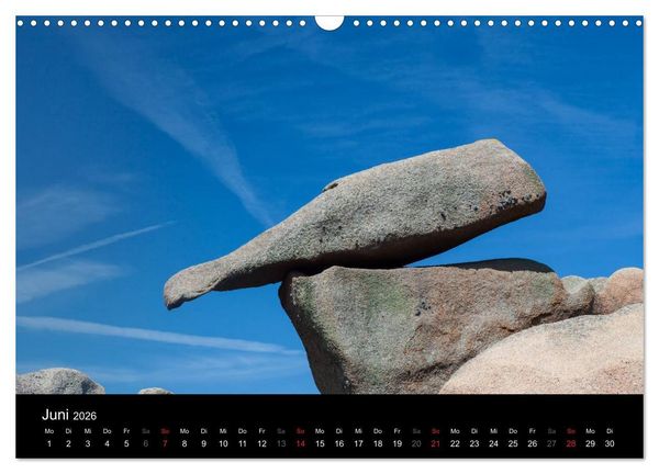 Produktbild: Bretagne - Fotoreise von der Cote de Granit Rose zur Ile de Brehat (Wandkalender 2026 DIN A3 quer), CALVENDO Monatskalender