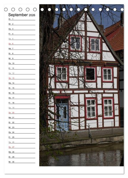 Produktbild: Streifz&uuml;ge durch Paderborn (Tischkalender 2026 DIN A5 hoch), CALVENDO Monatskalender