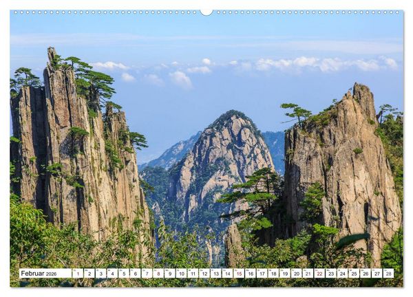 Produktbild: Zauber Chinas (hochwertiger Premium Wandkalender 2026 DIN A2 quer), Kunstdruck in Hochglanz
