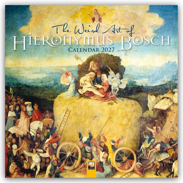 Produktbild: The Weird Art of Hieronymous Bosch &ndash; Die ungew&ouml;hnliche Kunst des Hieronymus Bosch 2027 &ndash; Original Flame Tree Publishing-Kalender [Kalender]