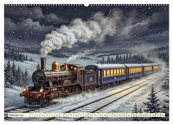 Produktbild: Nostalgisch auf Reisen (Wandkalender 2027 DIN A2 quer), CALVENDO Monatskalender