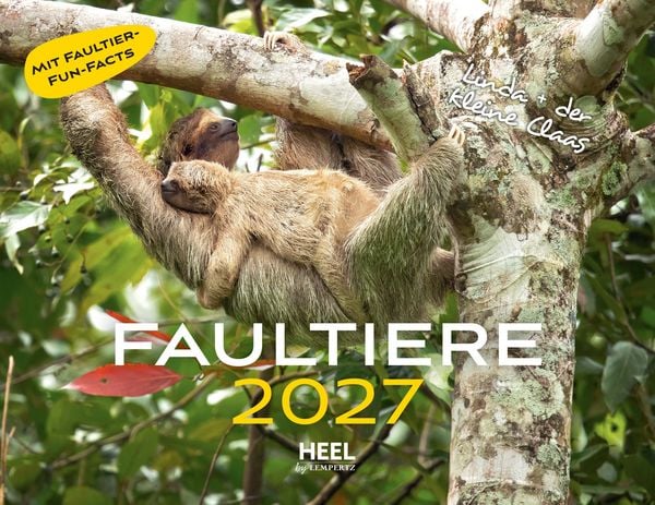Produktbild: Faultiere Kalender 2027 Eintragkalender