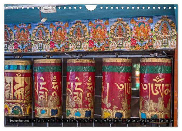 Produktbild: Himachal Pradesh - Bezaubernde Bergwelt im Himalaya (Wandkalender 2026 DIN A4 quer), CALVENDO Monatskalender