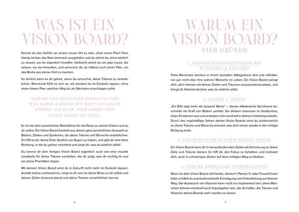 Produktbild: Vision Board: Dear Future Me &ndash; Bring your visions to life