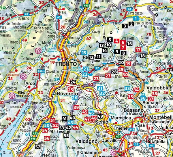 Produktbild: ROTHER Wanderf&uuml;hrer Vizentiner Alpen