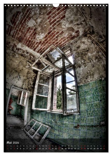 Produktbild: Lost Places II, Vergessene Orte (Wandkalender 2026 DIN A3 hoch), CALVENDO Monatskalender