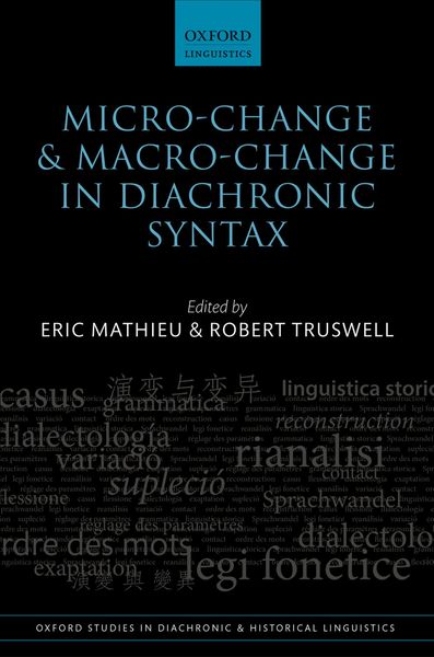 Produktbild: Micro-change and Macro-change in Diachronic Syntax