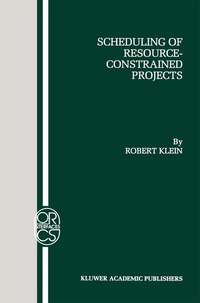 Produktbild: Scheduling of Resource-Constrained Projects