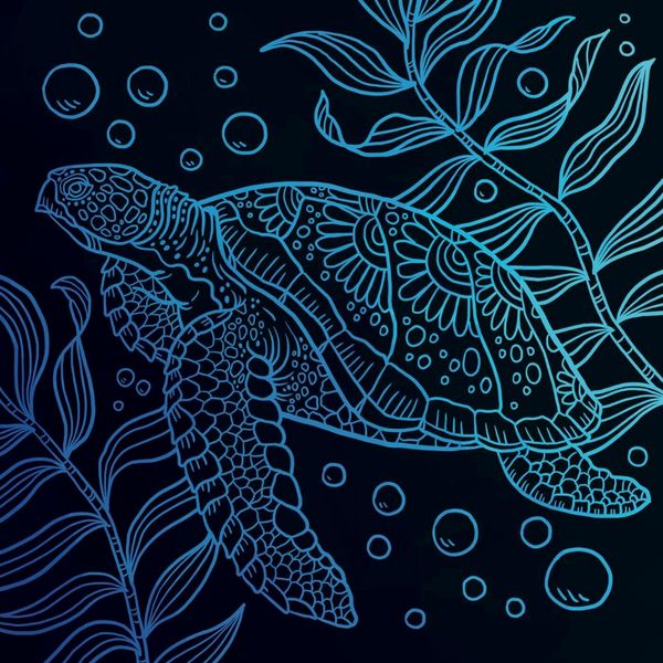 Produktbild: Super Scratch Art Pads: Under the Sea