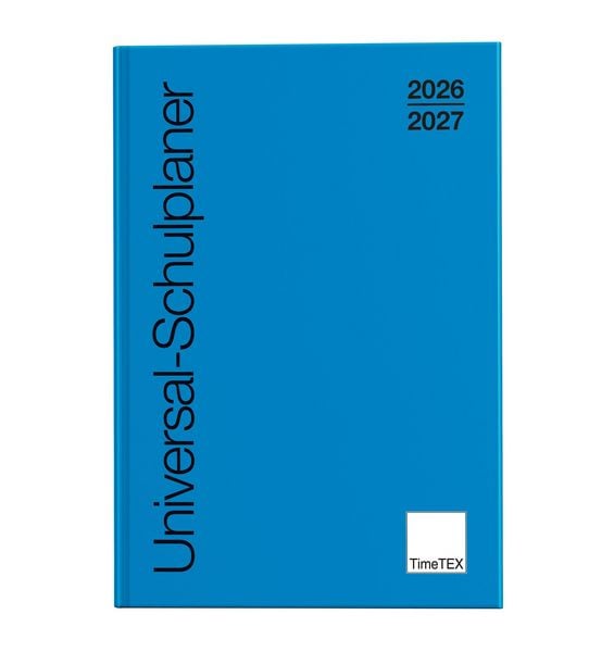 Universal-Schulplaner A5-Plus 2026/2027, DIN A5 von , Timetex