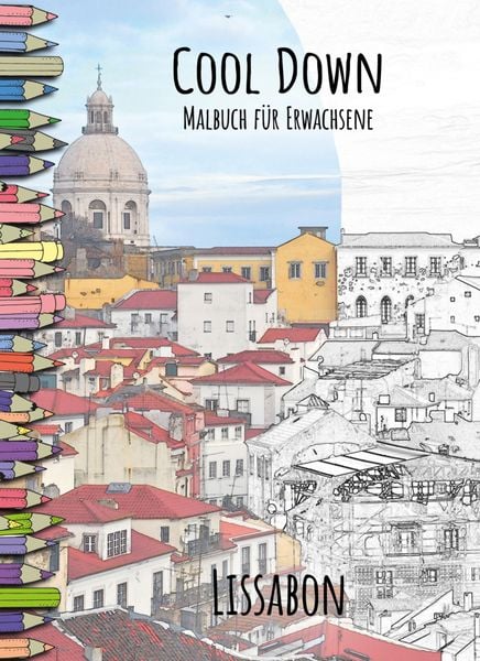 Produktbild: Cool Down | Malbuch f&uuml;r Erwachsene: Lissabon