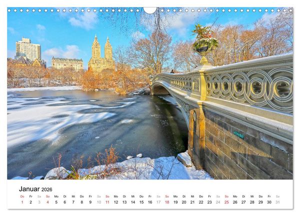 Produktbild: New York - New York. Impressionen der Mega-City (Wandkalender 2026 DIN A3 quer), CALVENDO Monatskalender