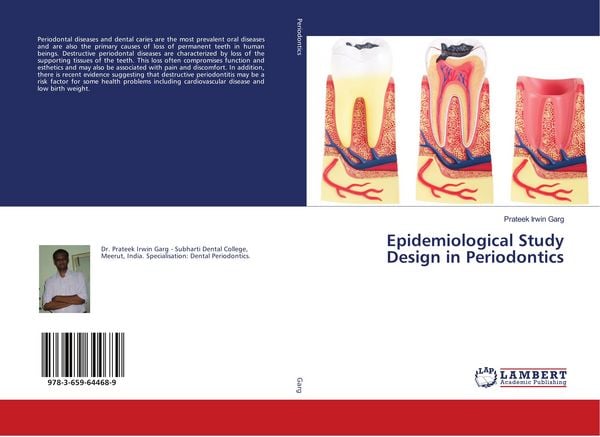 Produktbild: Epidemiological Study Design in Periodontics