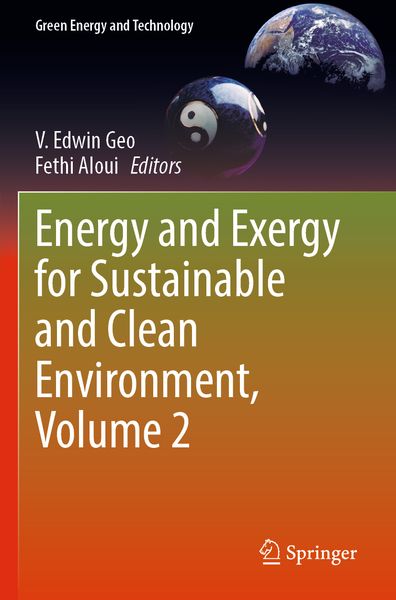 Produktbild: Energy and Exergy for Sustainable and Clean Environment, Volume 2