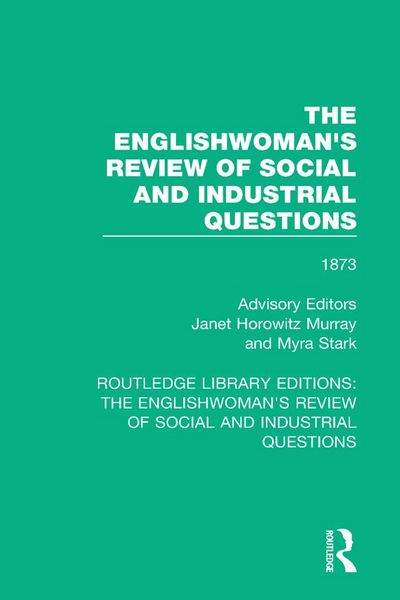 Produktbild: The Englishwoman's Review of Social and Industrial Questions