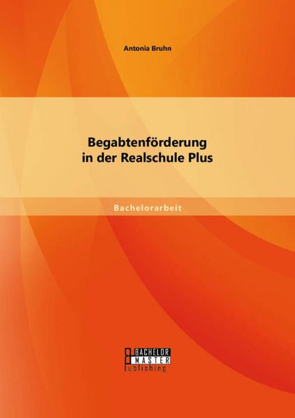 Produktbild: Begabtenf&ouml;rderung in der Realschule Plus