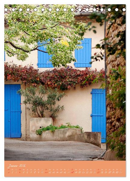 Produktbild: Provence Idyllen (Tischkalender 2026 DIN A5 hoch), CALVENDO Monatskalender