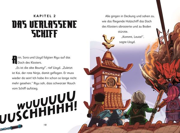 Produktbild: LEGO&reg; NINJAGO&reg; Riyu der Drache Das Ninja-Training