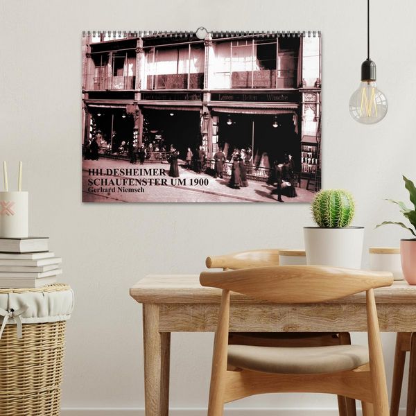 Produktbild: Hildesheimer Schaufenster um 1900 (Wandkalender 2026 DIN A3 quer), CALVENDO Monatskalender